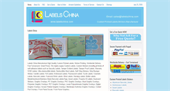 Desktop Screenshot of labelschina.com